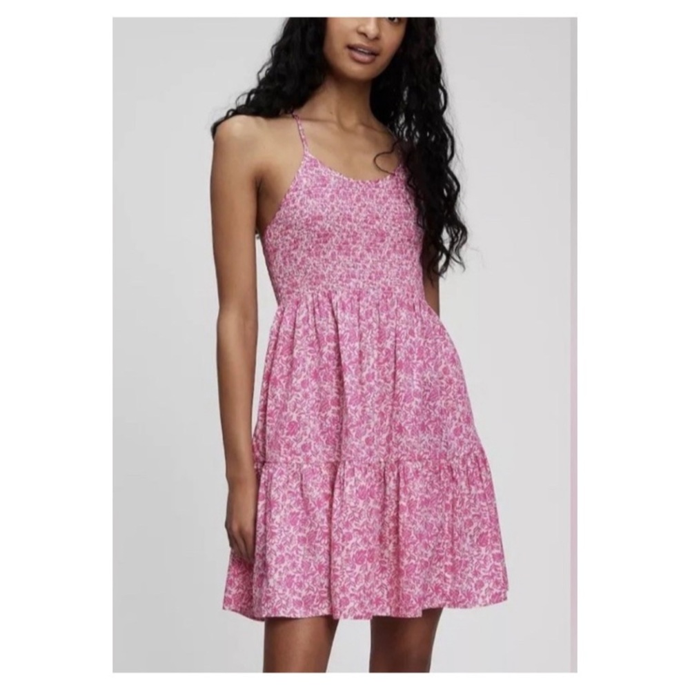 Pink Floral Gap Sundress